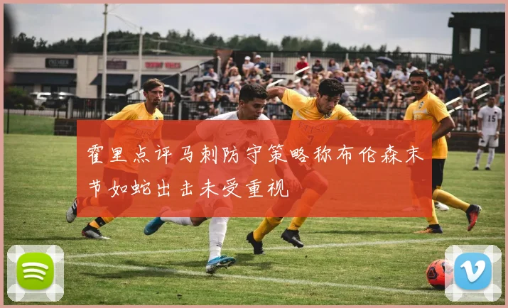 霍里点评马刺防守策略称布伦森末节如蛇出击未受重视